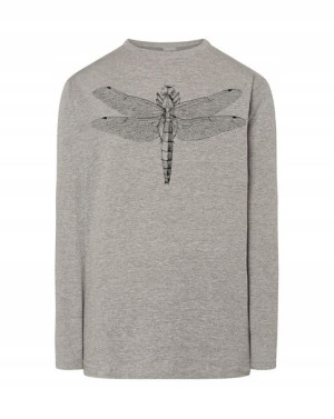 Longsleeve męski FAJNY nadruk WAŻKA r.4XL
