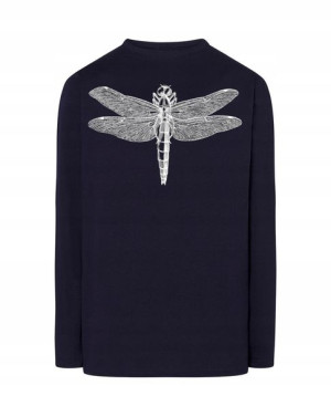 Longsleeve męski FAJNY nadruk WAŻKA r.XL