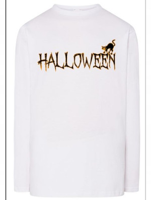 Longsleeve męski Halloween Kot Rozm.S