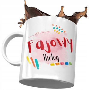 Kubek Dla Biologa Fajowy Biolog Na Prezent