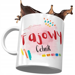Kubek Dla Celnika Fajowy Celnik Prezent