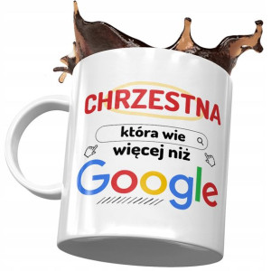 Kubek Dla Chrzestnej na Urodziny na Prezent