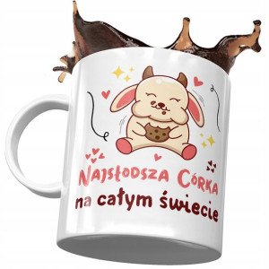 Kubek Dla Córki Córeczki na Dzień Dziecka Prezent