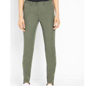 Bonprix Khaki Spodnie Narciarki Z Gumami Zapiętki Rurki 44-46 918691