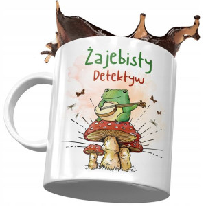 Kubek Dla Detektywa Żajebisty Detektyw na Prezent