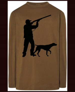 Longsleeve męski Myśliwy PiesNadruk Rozm.S