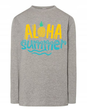 Longsleeve męski nadruk ALOHA SUMMER r.5XL