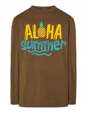 Longsleeve męski nadruk ALOHA SUMMER r.M