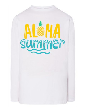 Longsleeve męski nadruk ALOHA SUMMER r.XS