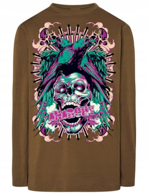 Longsleeve męski nadruk Anarchy Rozm.3XL