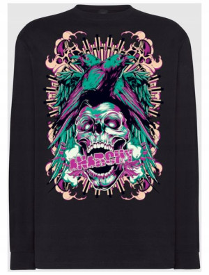 Longsleeve męski nadruk Anarchy Rozm.XS