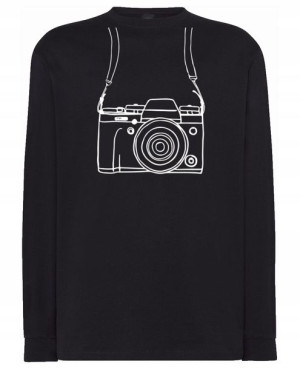Longsleeve męski nadruk APARAT na PASKU r.5XL