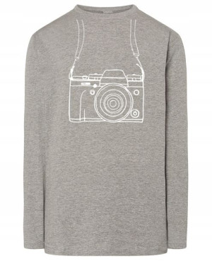 Longsleeve męski nadruk APARAT na PASKU r.M