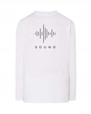 Longsleeve męski nadruk art line SOUND r.3XL