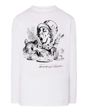 Longsleeve męski nadruk art work KAPELUSZNIK r.3XL