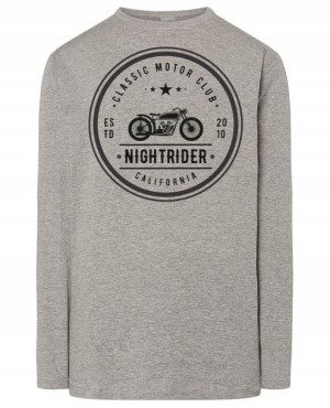 Longsleeve męski nadruk Classic Motor Club r.M