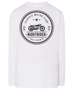 Longsleeve męski nadruk Classic Motor Club r.XS