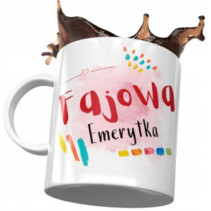 Kubek Dla Emerytki Fajowa Emerytka Prezent