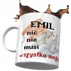 Kubek dla Emila Przyjaciela Kolegi na Prezent