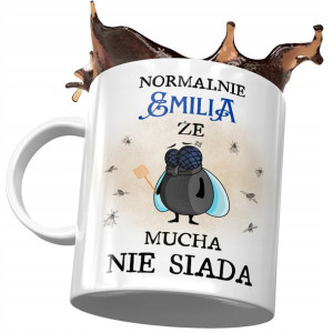Kubek Dla Emilii Koleżanki Żony Dziewczyny Prezent