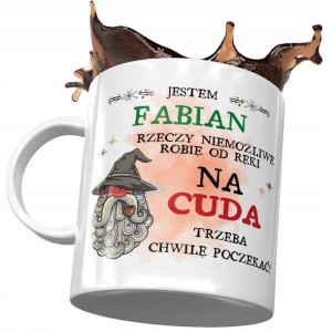 Kubek Dla Fabiana Kolegi Przyjaciela Męża Prezent