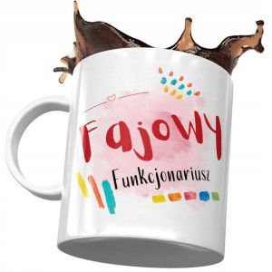 Kubek Dla Funkcjonariusza Fajowy Prezent