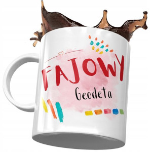 Kubek Dla Geodety Fajowy Geodeta Prezent