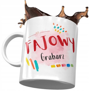 Kubek Dla Grabarza Fajowy Grabarz Prezent