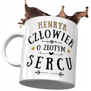 Kubek Dla Henryka Kolegi Męża Prezent na Urodziny