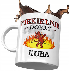 Kubek Dla Jakuba Kuby Kolegi Męża na Prezent