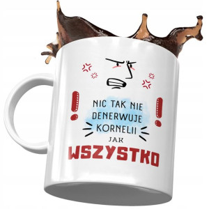 Kubek Dla Kornelii Żony Koleżanki na Prezent
