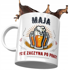 Kubek dla Mai Koleżanki Przyjaciółki Żony