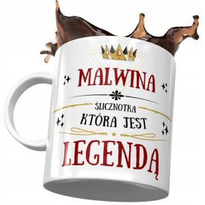 Kubek Dla Malwiny Koleżanki Żony Koleżanki Prezent