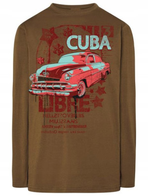 Longsleeve męski nadruk Cuba Libre Rozm.XL
