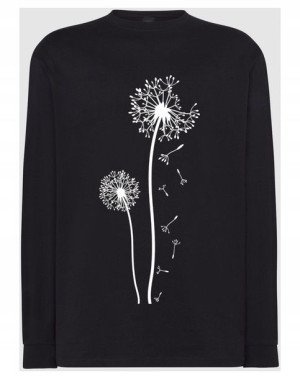 Longsleeve męski nadruk Dmuchawiec Dmuchawce r.5XL