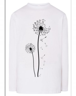 Longsleeve męski nadruk Dmuchawiec Dmuchawce r.XL