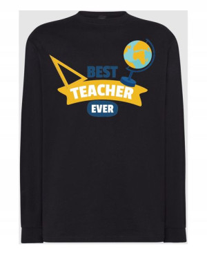 Longsleeve męski nadruk Dzień Nauczyciela Rozm.S