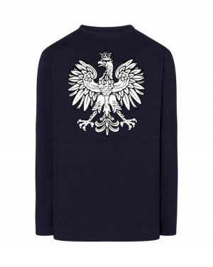 Longsleeve męski nadruk GODŁO POLSKA r.4XL