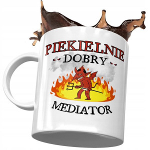 Kubek Dla Mediatora Piekielnie Dobry Mediator