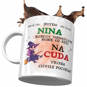 Kubek Dla Niny Żony Przyjaciółki na Prezent
