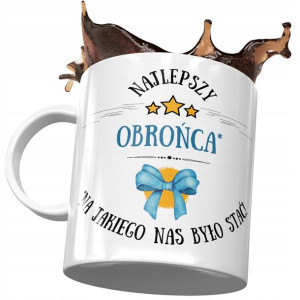 Kubek Dla Obrońcy Najlepszy Obrońca Prezent