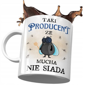 Kubek Dla Producenta Producent że Mucha nie Siada