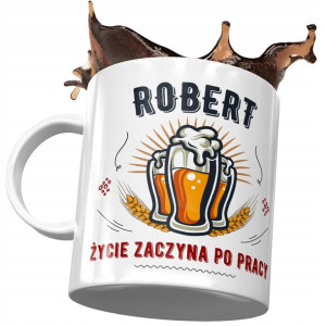 Kubek dla Roberta Przyjaciela Kolegi na Prezent