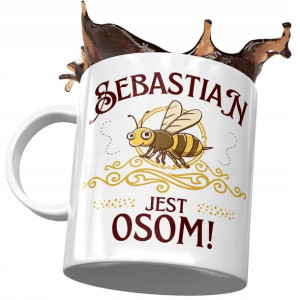Kubek dla Sebastiana Seby Męża Kolegi na Prezent