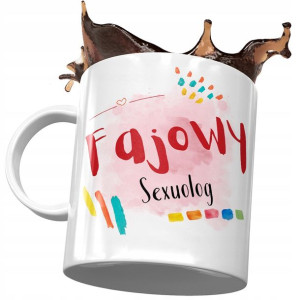 Kubek Dla Sexuologa Fajowy Sexuolog Prezent