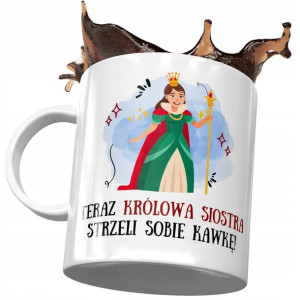 Kubek Dla Siostry Siostrzyczki na Urodziny Prezent