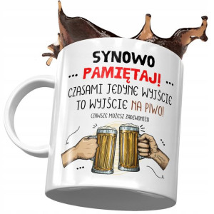Kubek Dla Synowej Żony Syna Idealny na Prezent