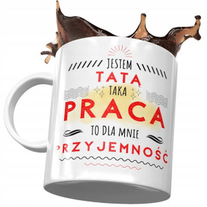 Kubek Dla Taty Ojca na Dzień Taty na Prezent