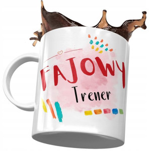 Kubek Dla Trenera Fajowy Trener Prezent Urodziny