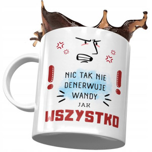 Kubek Dla Wandy Żony Koleżanki na Prezent
